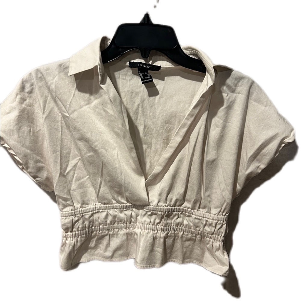 White forever, 21 blouse